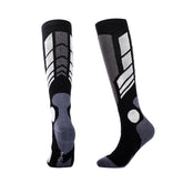 Knee High Merino Wool Ski Socks | Dynamic Arrow Design